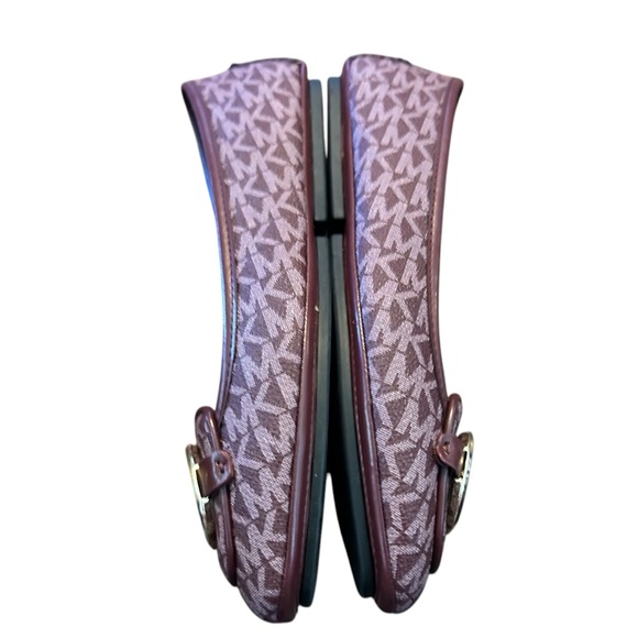 Michael kors Merlot Lillie Mac flats size NEW SIZE 7.5 - Picture 8 of 10